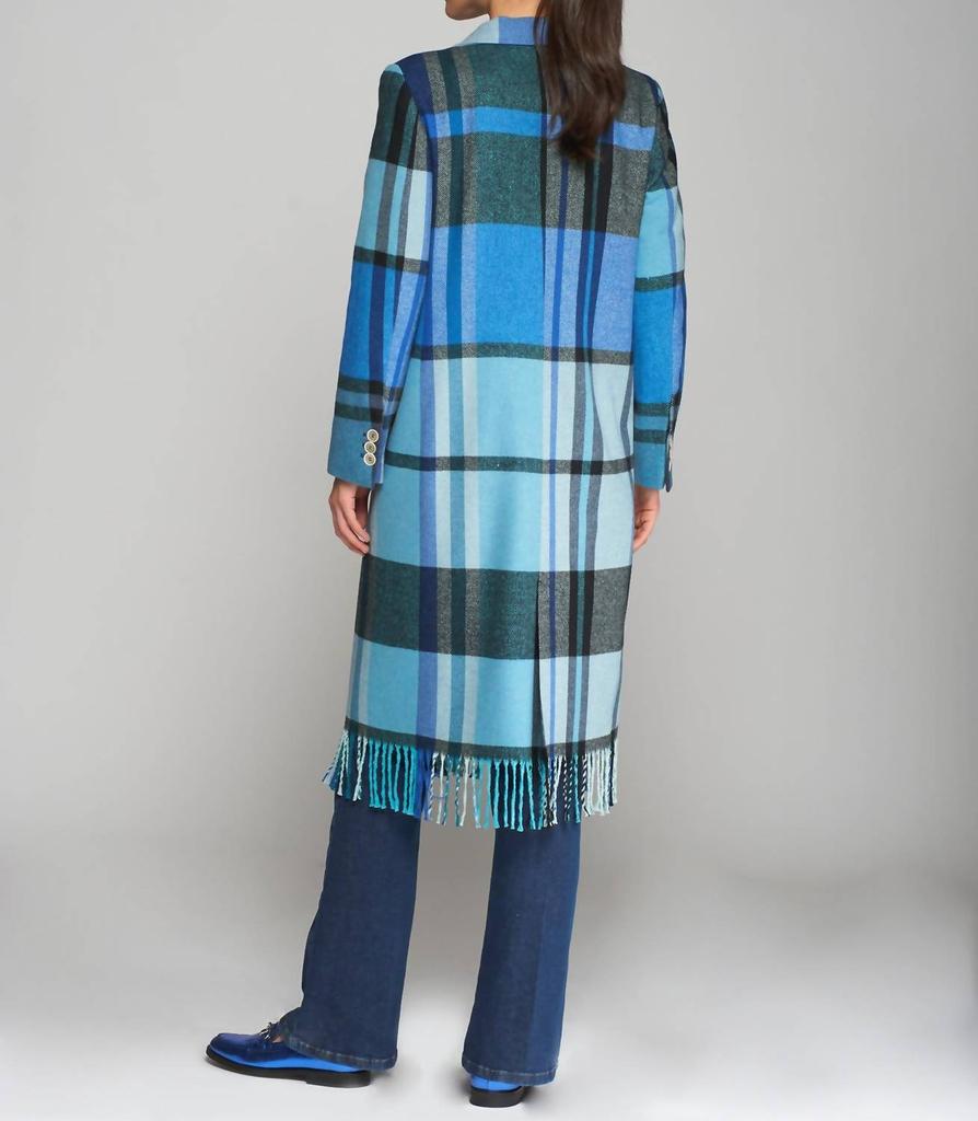 VILAGALLO Vilagallo - Katherin Plaid Blanket Coat