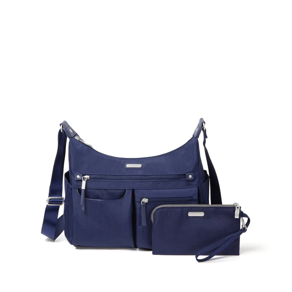 Baggallini Women's Anywhere Large Hobo Handbag with RFID Wristlet 5