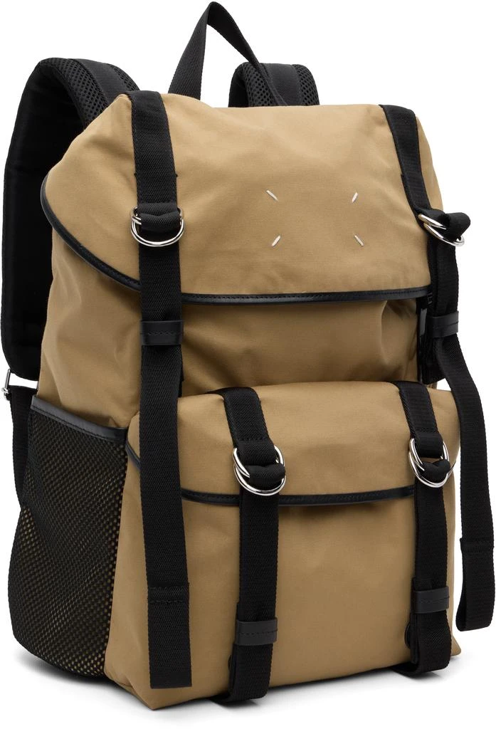 MAISON MARGIELA Beige High Tech Medium Backpack 2