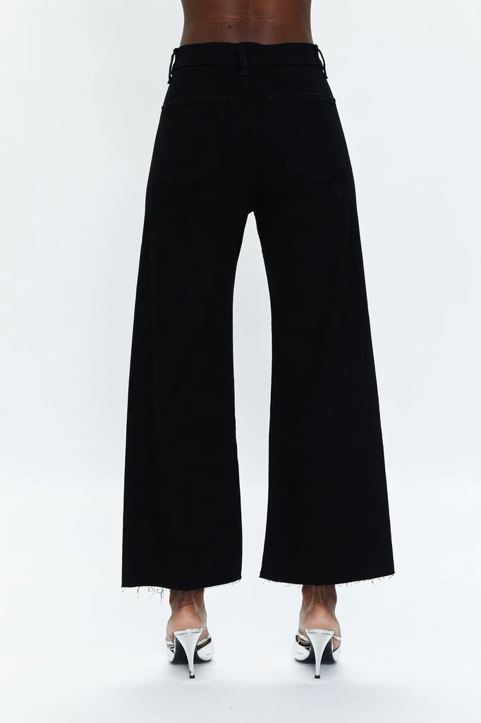 Pistola Denim Penny High Rise Wide Leg - Black 4