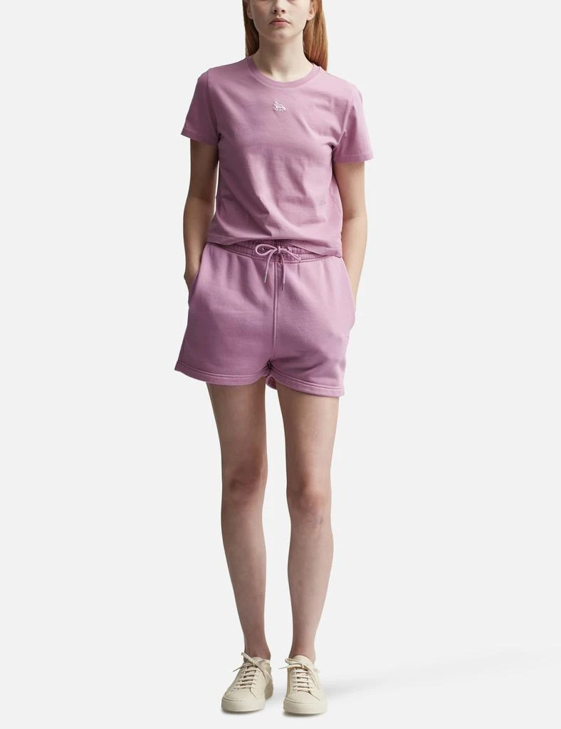 Maison Kitsune BABY FOX PATCH REGULAR JOG SHORTS 4