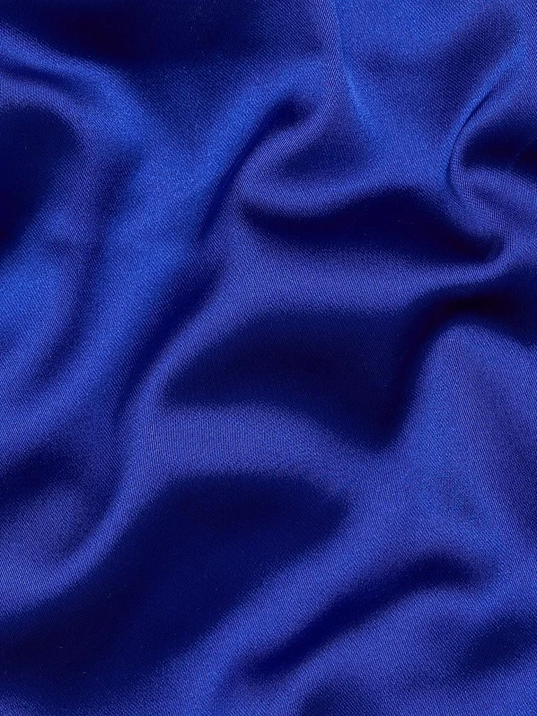 Talbot Runhof Draped Satin Asymmetric Sheath Gown 7