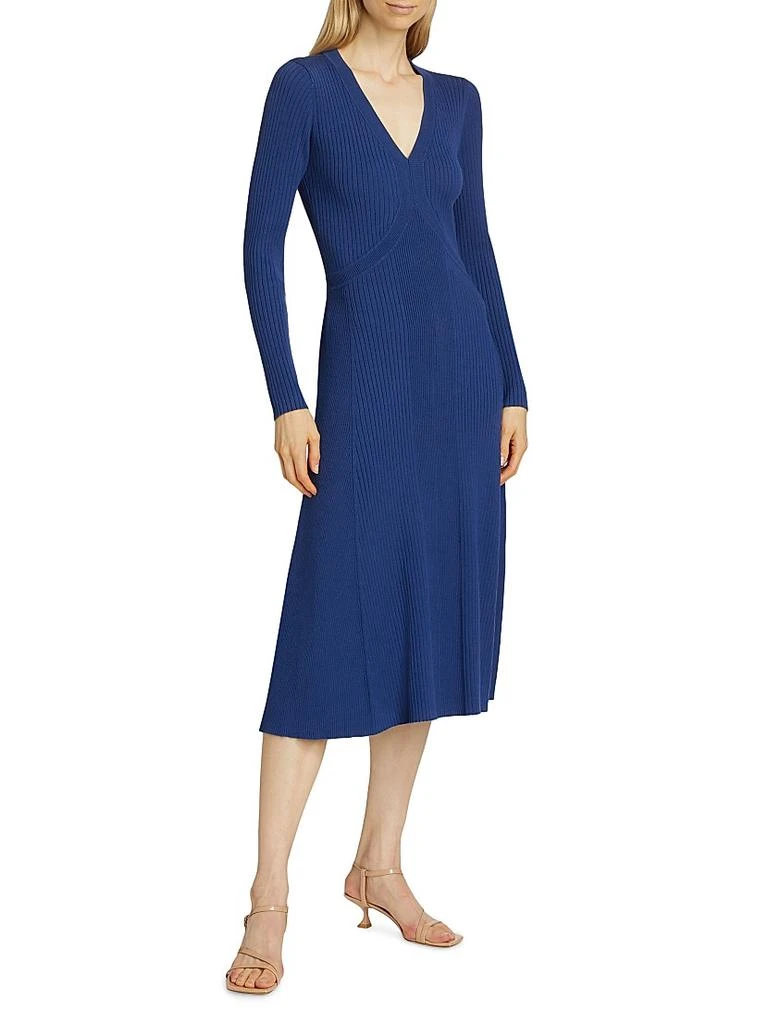Tahari The Vanessa Rib-Knit Midi-Dress 3