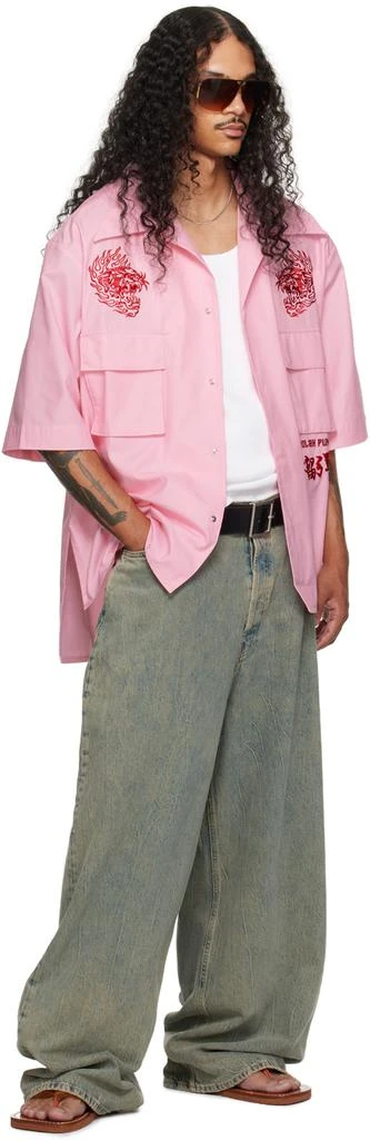LU'U DAN Pink Hustler Shirt 5
