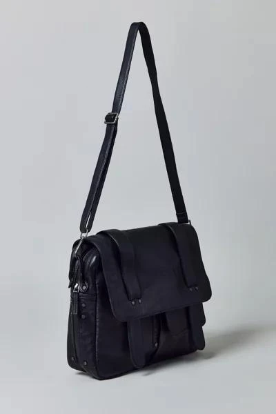 Urban Outfitters Classic Leather Messenger Bag 2