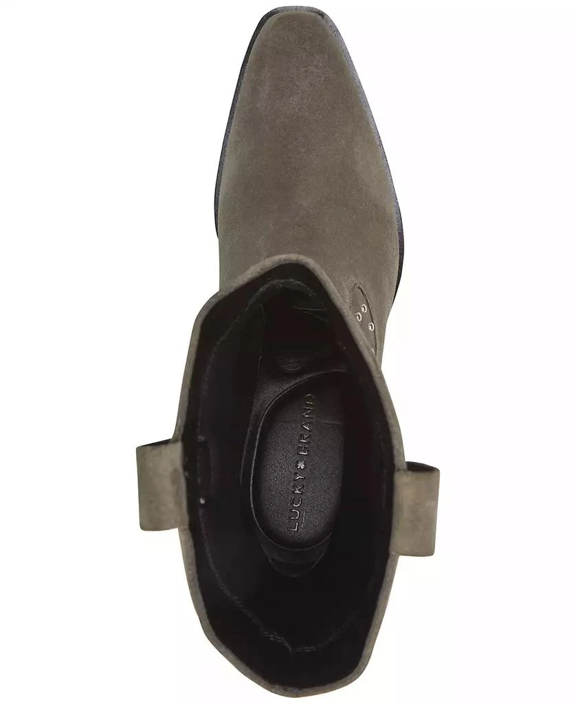 Lucky Brand Women's Cesiet Studded Cowboy Boots 4
