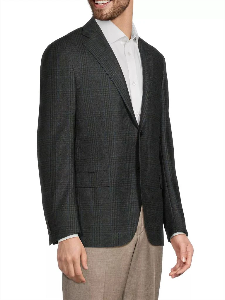 Corneliani Academy Plaid Wool Jacket 4