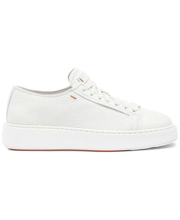 Santoni Women's Anginal Tumbled Leather Sneaker 3