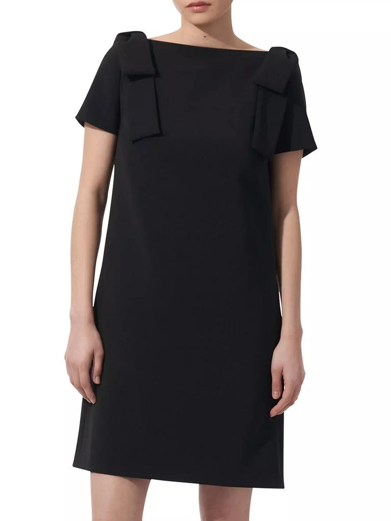 Carolina Herrera Icon Bow-Embellished Shift Dress 3