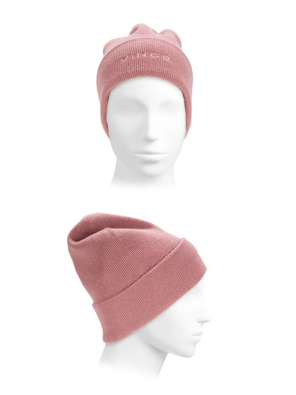 Vince Ribbed Merino Wool Blend Beanie 2