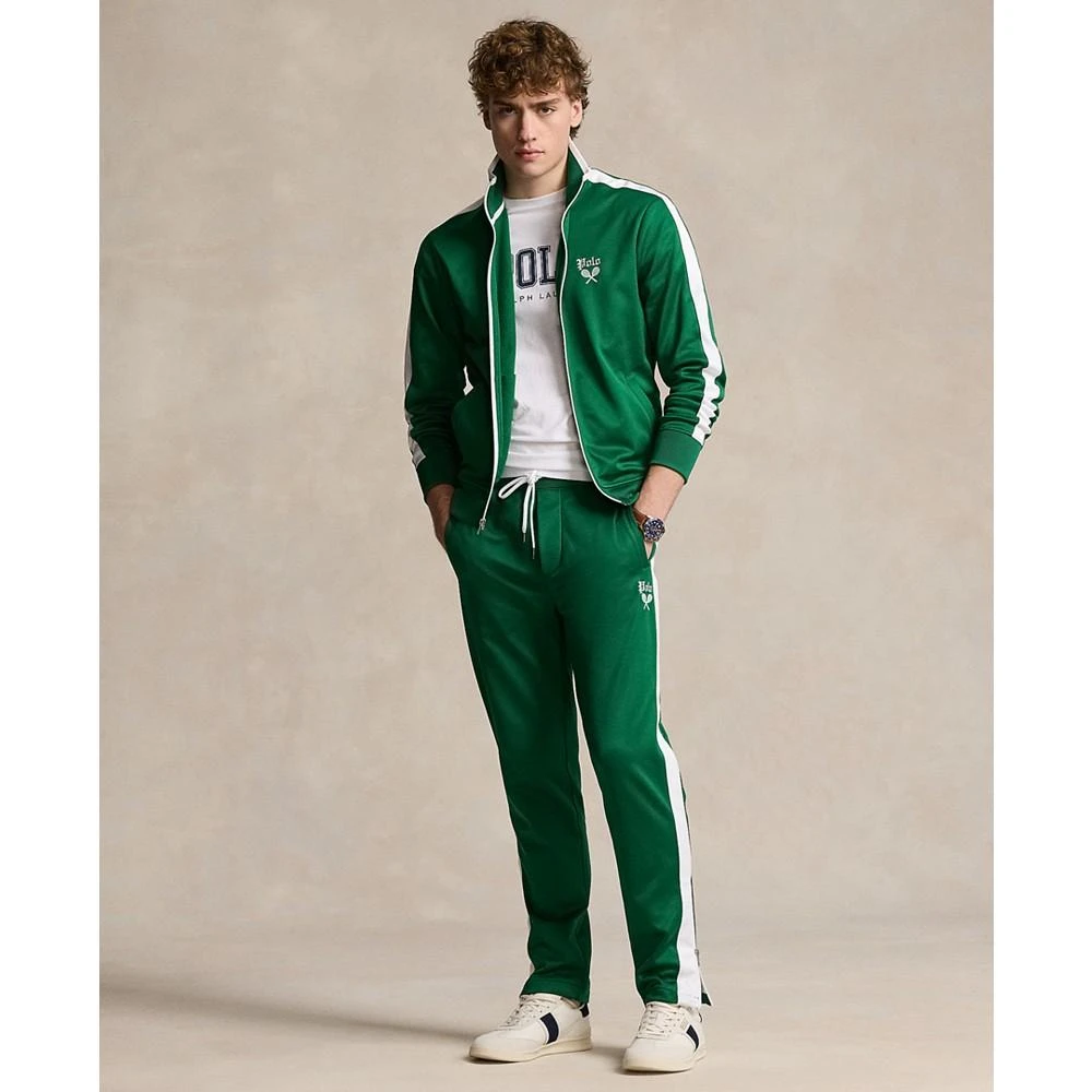Ralph Lauren Men's Embroidered Fleece Track Jacket 4