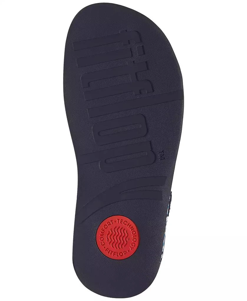 FitFlop Women
s Surfa Multi-Tone Webbing Toe-Post Sandals 4