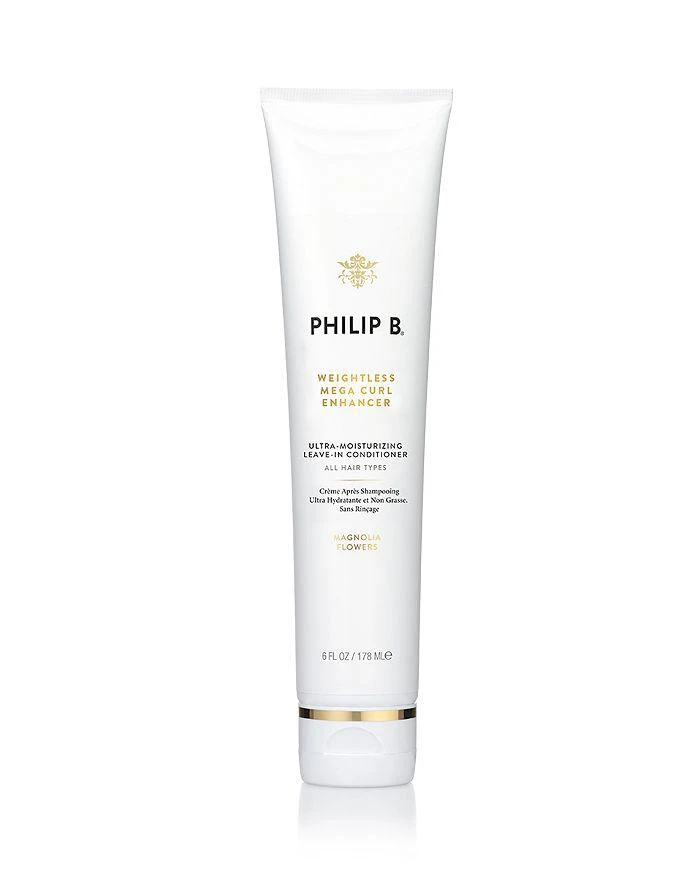 Philip B Weightless Mega Curl Enhancer Leave-In Conditioner 6 oz. 1