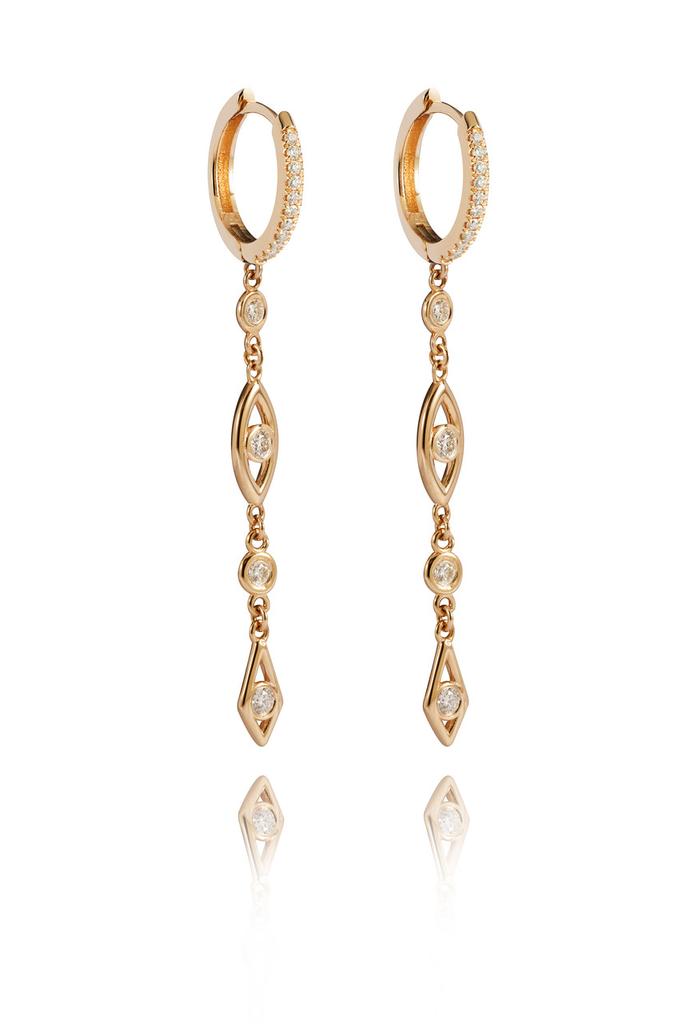 Mozafarian Diamond bohemia earrings