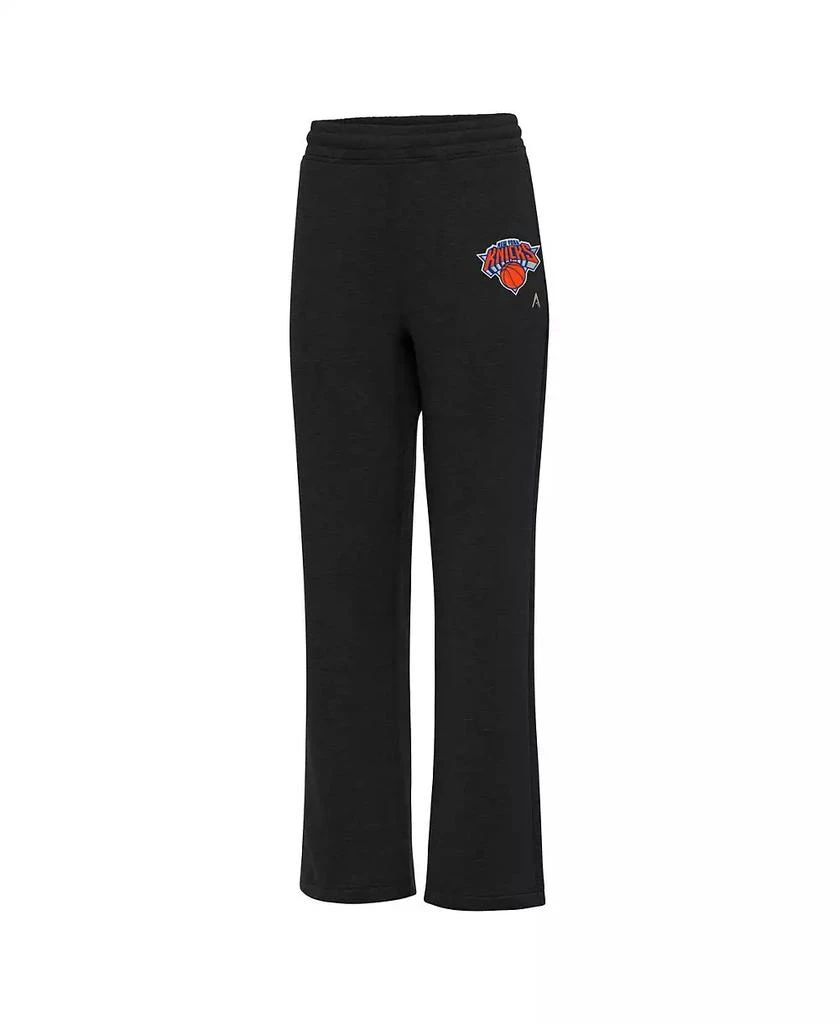 Antigua Women's Black New York Knicks Victory Sweatpants