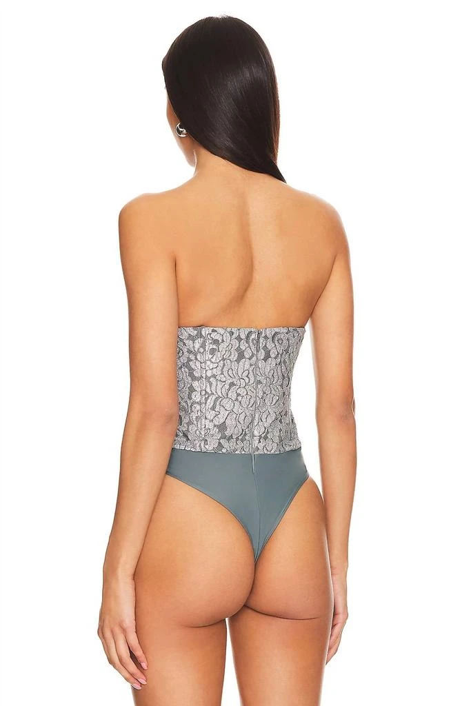 CAMI NYC Cami Nyc - Reina Metallic Bodysuit 3