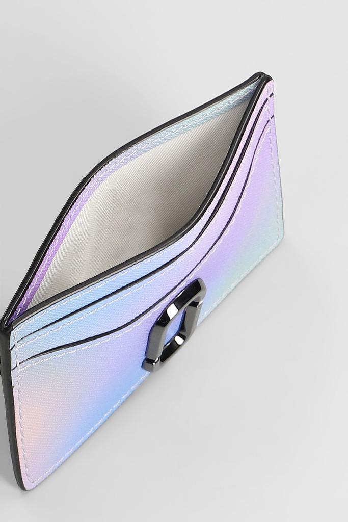 Marc Jacobs The Card Case Wallet In Multicolor Leather