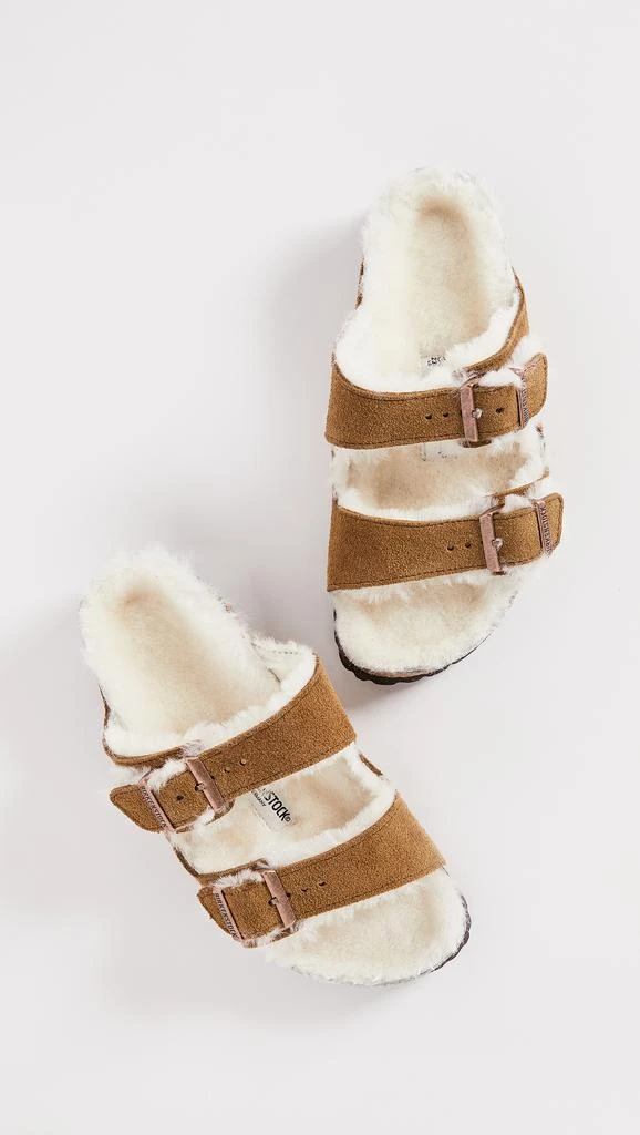 Birkenstock Arizona Shearling Sandals 4