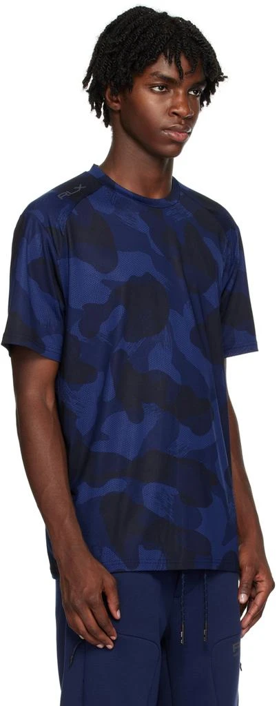 Ralph Lauren Navy Bonded T-Shirt 2