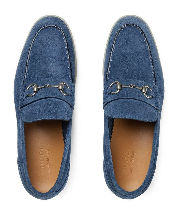 Gucci Men's Suede Horsebit Loafers 2