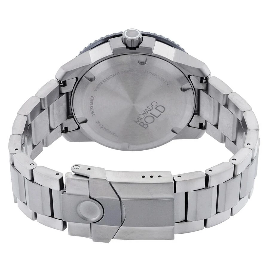 Movado Bold Titanium Quartz Blue Dial Men's Watch 3601122 3