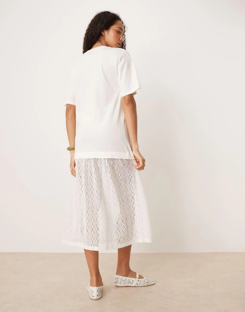 ASOS DESIGN T-shirt midi dress with crochet dropped waist in white On Sale Now with Up to 65% Off | Discover Exclusive Deals & Savings at BeyondStyle Authentic ASOS Home|Women|Dresses ASOS DESIGN T-shirt midi dress with crochet dropped waist in white On Sale Now with Up to 65% Off | Discover Exclusive Deals & Savings at BeyondStyle Authentic ASOS Home|Women|Dresses