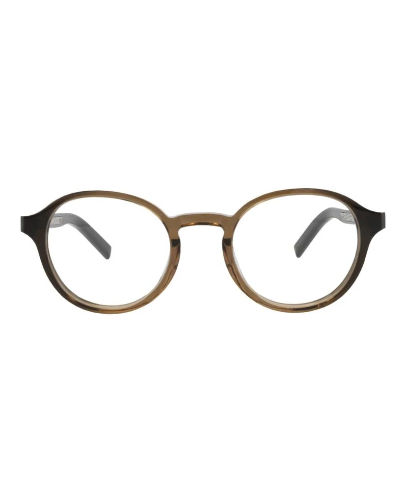 Berluti Round-Frame Acetate Optical Frames 1