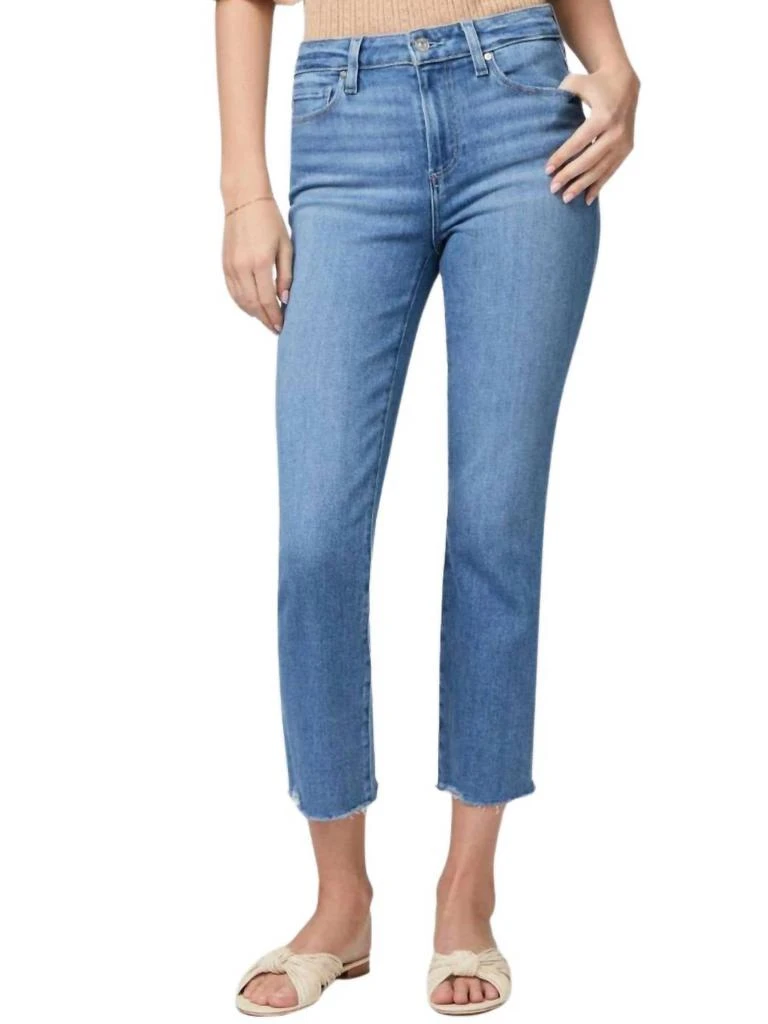 Paige Cindy Crop Jeans In Darling 1