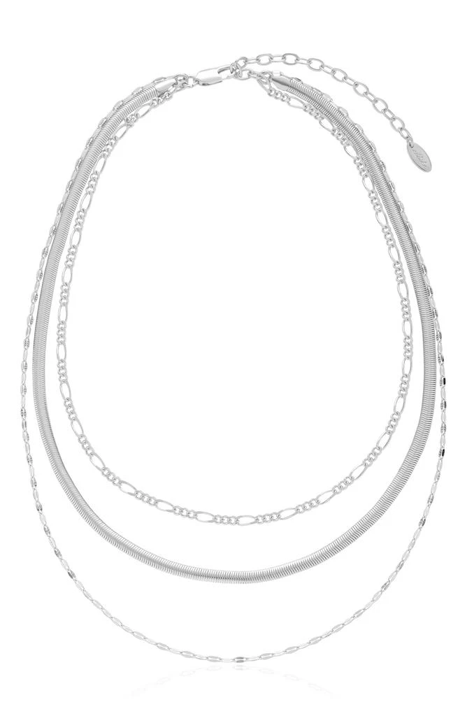 Ettika Jewelry Layered Mixed Chain Necklace 2