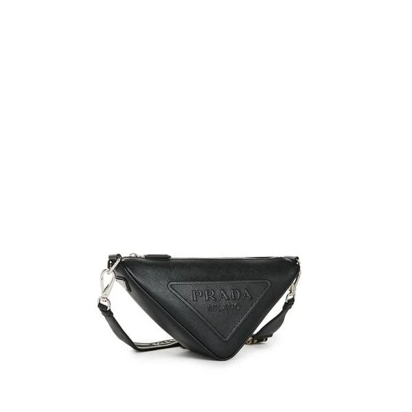Prada Triangle leather bag 1