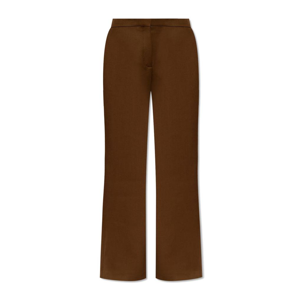 【関税・送料込み】VIVIENNE WESTWOOD LINEN BERTRAM PANTS Vivienne Westwood Vivienne Westwood Brown Linen Bertram