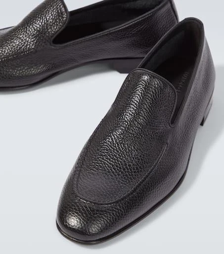 Manolo Blahnik Truro leather loafers 3