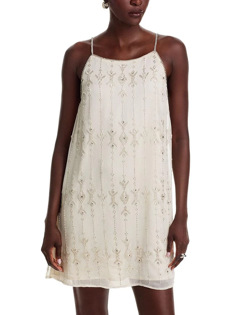 AQUA All Over Beaded Dress - Exclusive 1