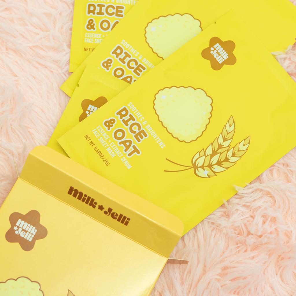 Milk Jelli Rice + Oat Face Mask