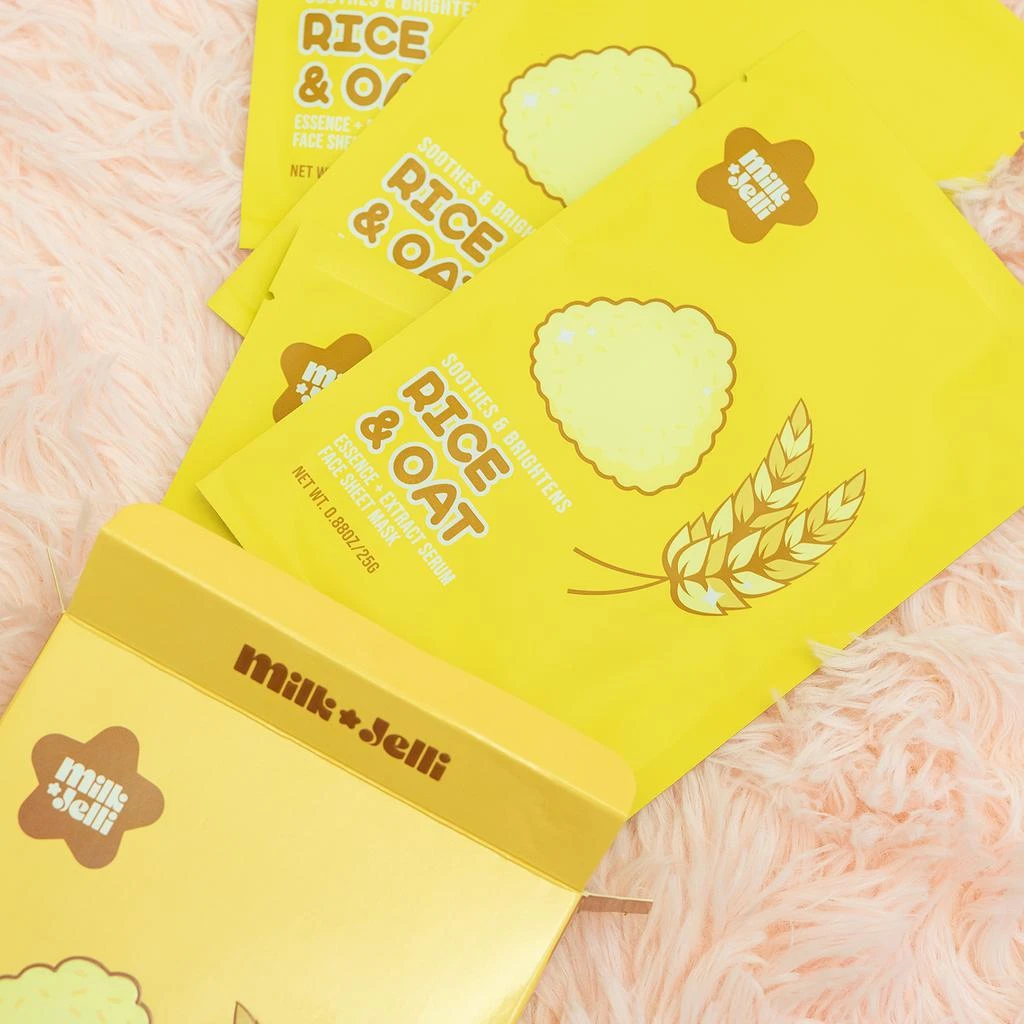 Milk Jelli Rice + Oat Face Mask 2