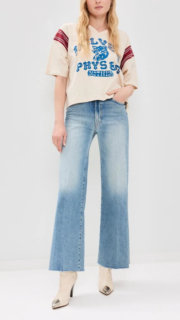 MOTHER The Hustler Roller Fray Jeans 4