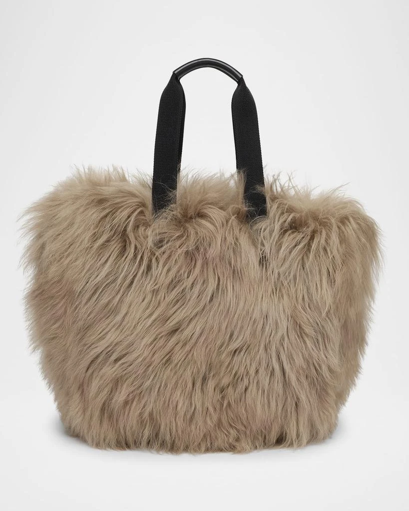 Moncler Caradoc Shearling Tote Bag 1