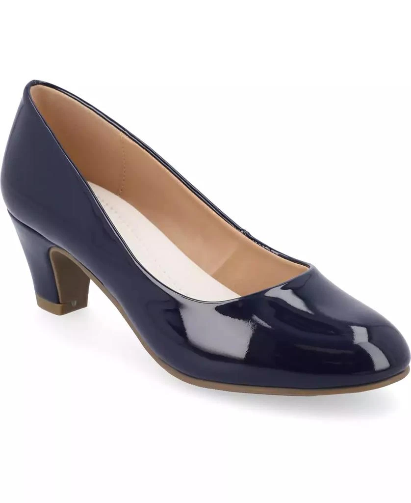 Journee Collection Women's Luu Round Toe Pumps 11