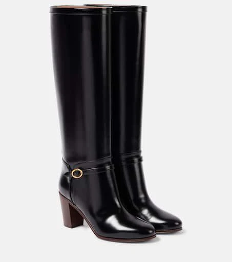 Valentino Pattie 75 leather knee-high boots 1