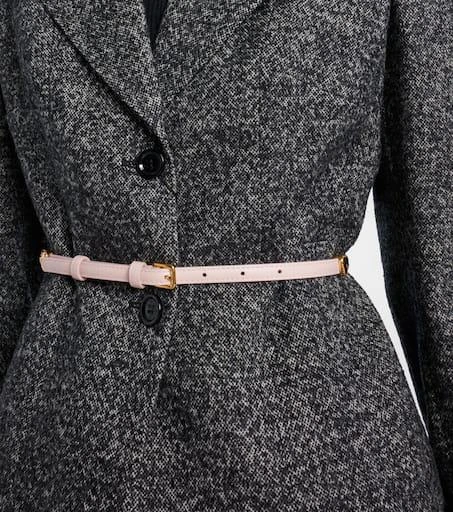 Dolce 
Gabbana Embellished leather belt 2