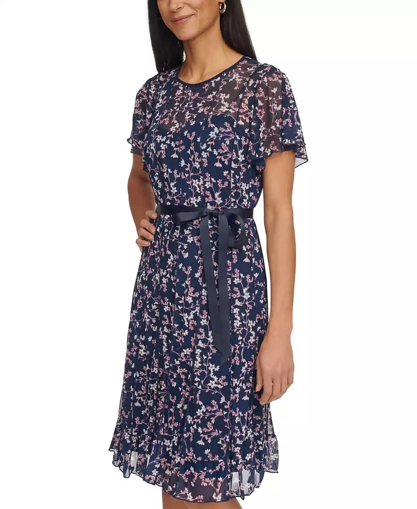 fitted lace wedding dress Jessica Howard Womens Dress,Blue Multi, 4P at Amazon Women's Clothing store main image 0