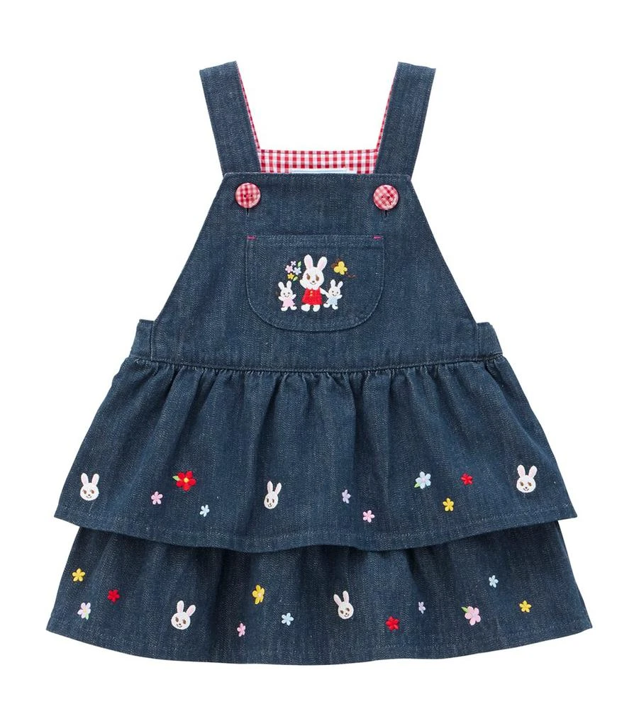 Miki House Dungaree Dress (6-24 Months) 1