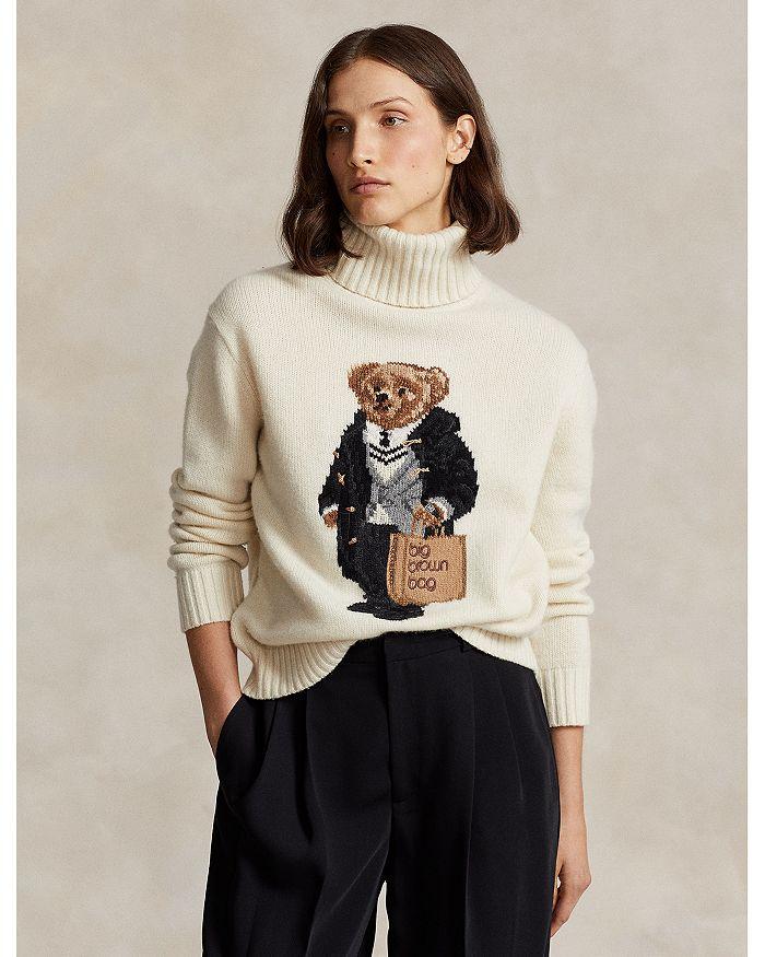 トップス Sweater turtleneck collar and Polo Bear New Polo Ralph Lauren Polo Bear Turtleneck Sweater XS Navy