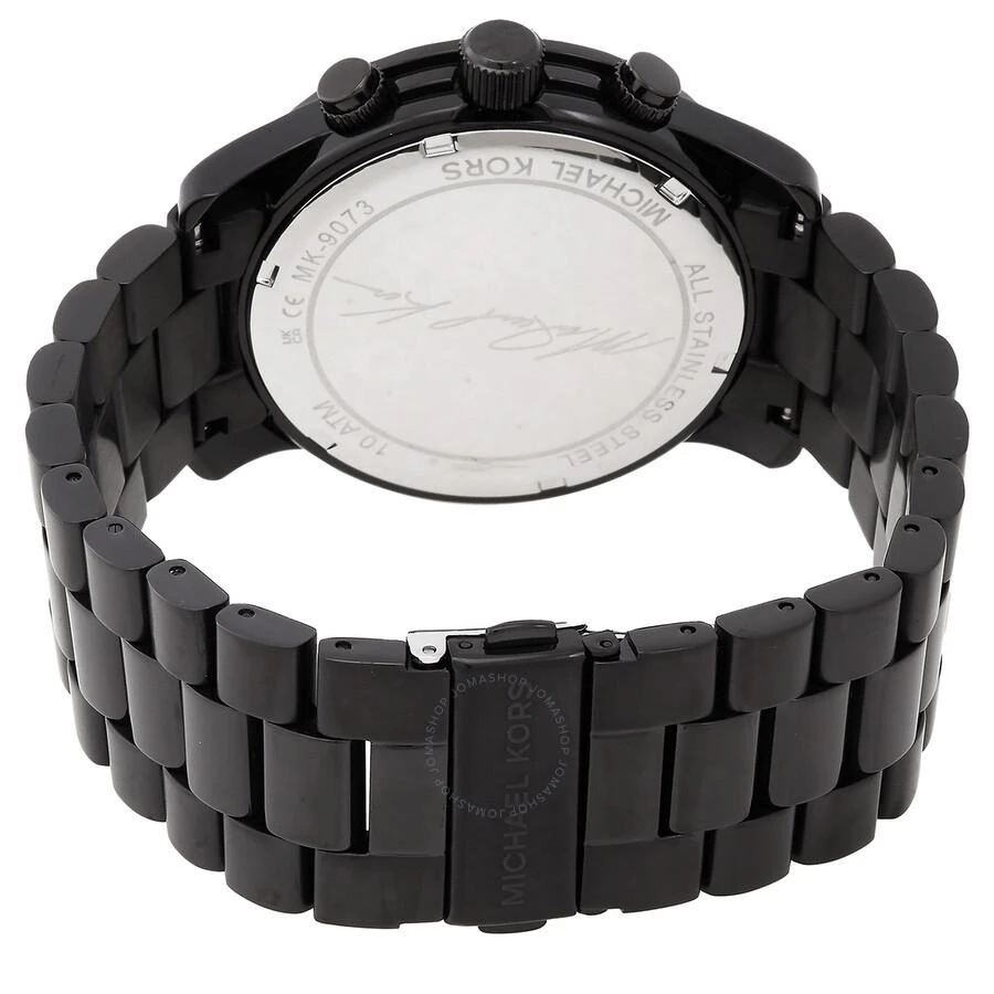 Michael Kors Oversized Runway Chronograph Quartz Black Dial Men's Watch MK9073 3
