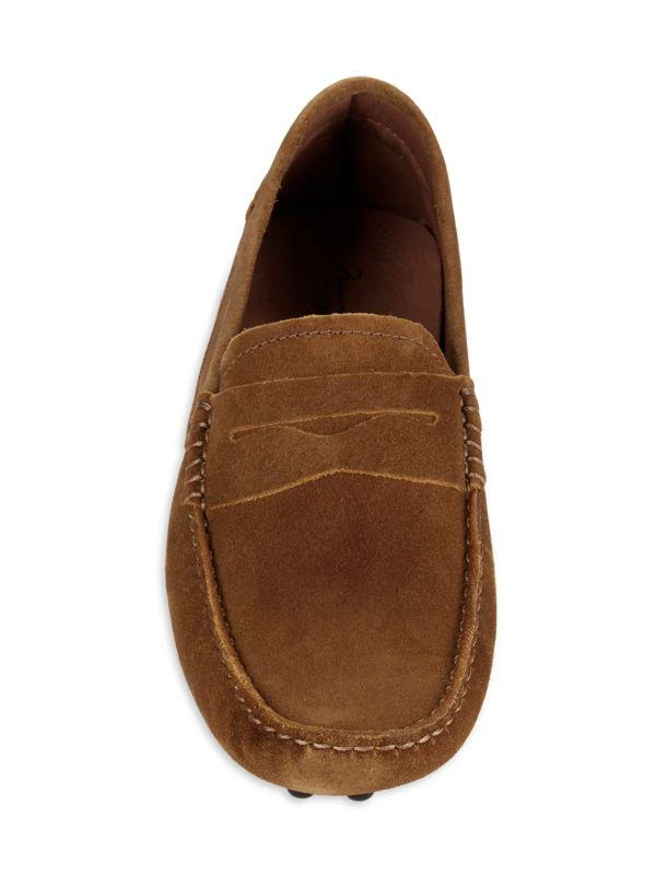Massimo Matteo Suede Driving Penny Loafers 5