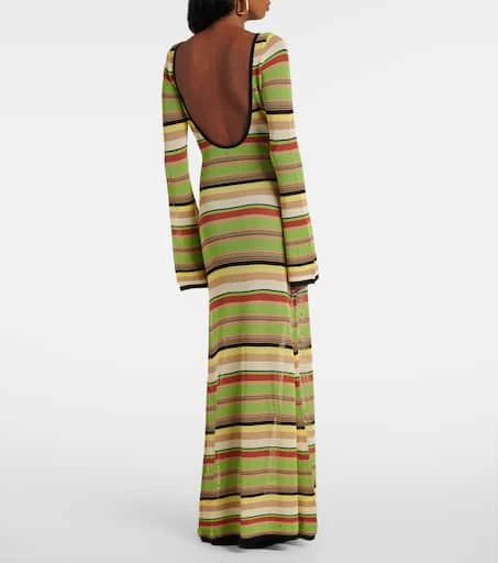 SIR. Coastline striped maxi dress 3