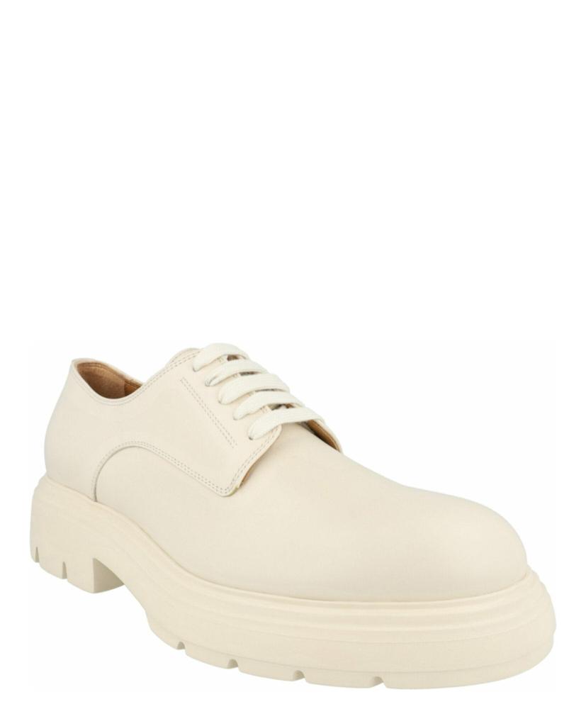 Salvatore Ferragamo Devis Leather Derby Shoes