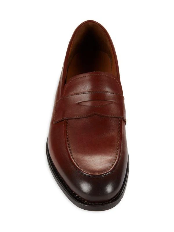 Allen Edmonds Shelby Leather Penny Loafers 5