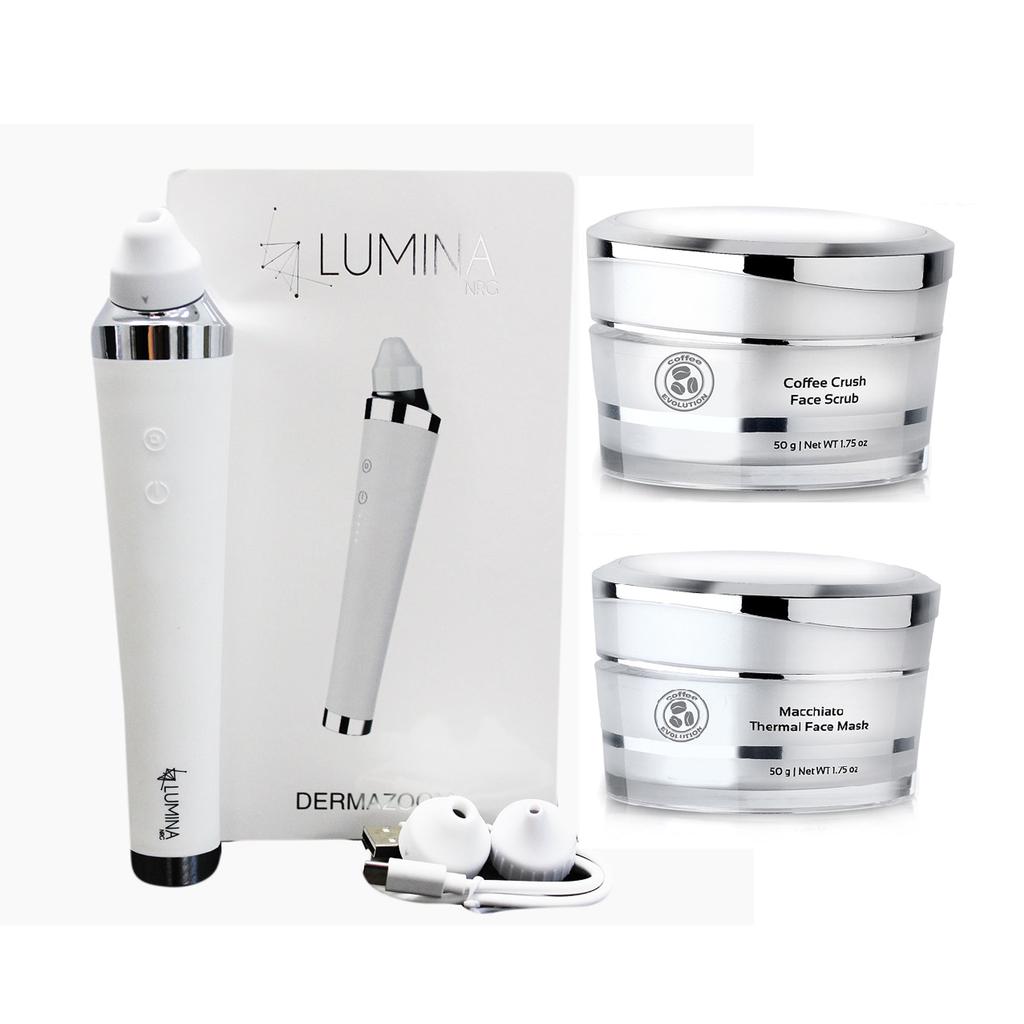 LUMINA NRG Dermazoom Blackhead Remover Plus Complete cleansing 2-piece set