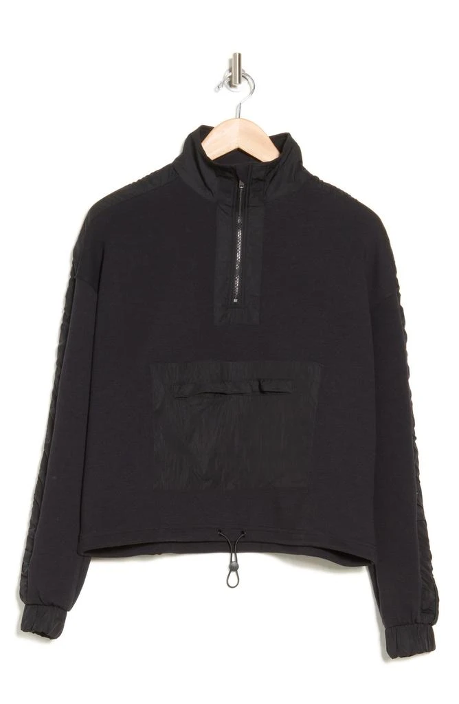 YOGALICIOUS Divergent Scuba Knit Half Zip Jacket 3